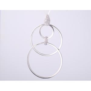 925 Sterling Silver Jewelry CZ Pendant