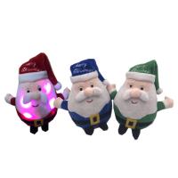 100m m felpa de la Navidad de 4 pulgadas juega la luz de Santa Claus Electric Climb Ladder With