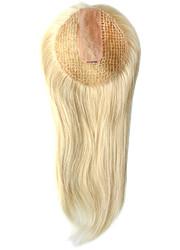 Perruque pour les cheveux humains Blonde Clip sur les cheveux Pièces pour les cheveux fins