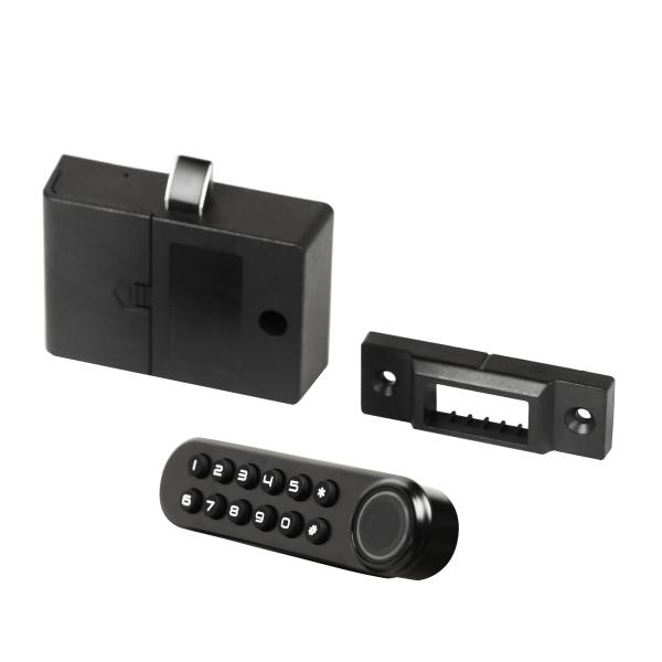 Biometric Keypad Combination Lock for Office Drawer Easy Installation and High Security