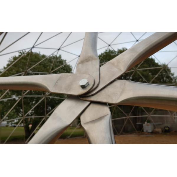 Waterproof 30 Meters Music RGB Lighting Festival Dome Tent