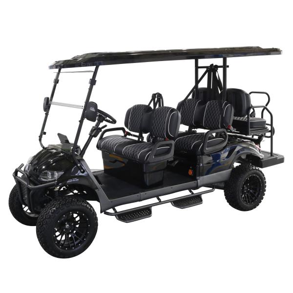 40km/H motor de C.A. SUPERIOR elétrico do carrinho de golfe 5KW com cinto de segurança EV4+2G