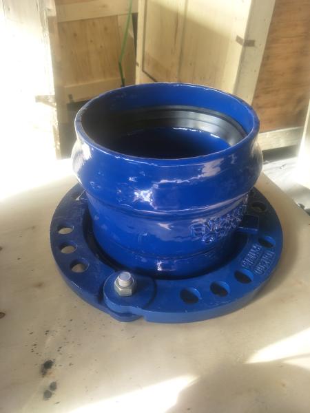 BS EN598 DN40 Loosing Flange  Ductile Iron Pipe Cross Tee Fitting