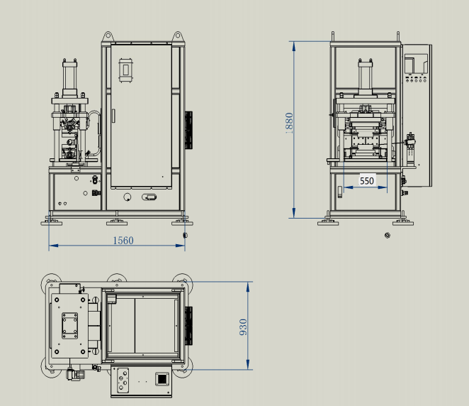 HFTD-600-Y Copper Diffusion Welding Machine