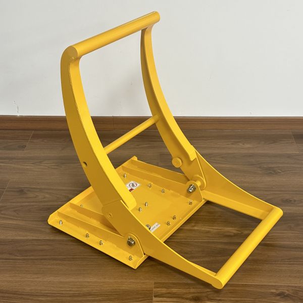 Enhanced Friction Car Parking Blocker Electrostatic Spraying