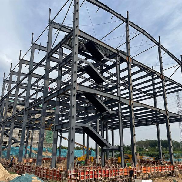 Steel Metal Buildings Sheds Construction Prefabricated Light Steel Structures Industrial Warehouse Workshop
