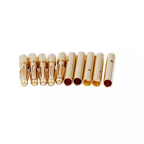 biens des connecteurs 80A/60A de prise de banane de balle d'or de 3mm pour la