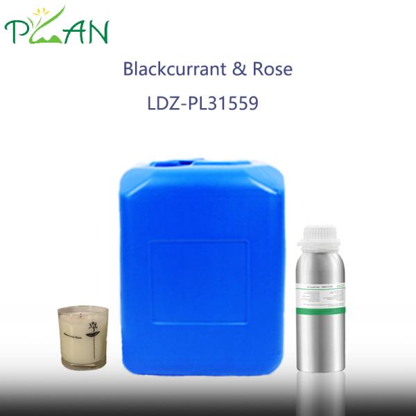 Arôme de parfum artificiel de cassis et de rose pour bâtonnets de roseaux et diffuseur