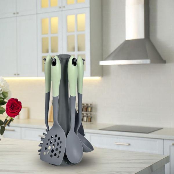 Essential Kitchen Utensil Set Non-stick Cooking Tools for Silicone Cooking Utensils