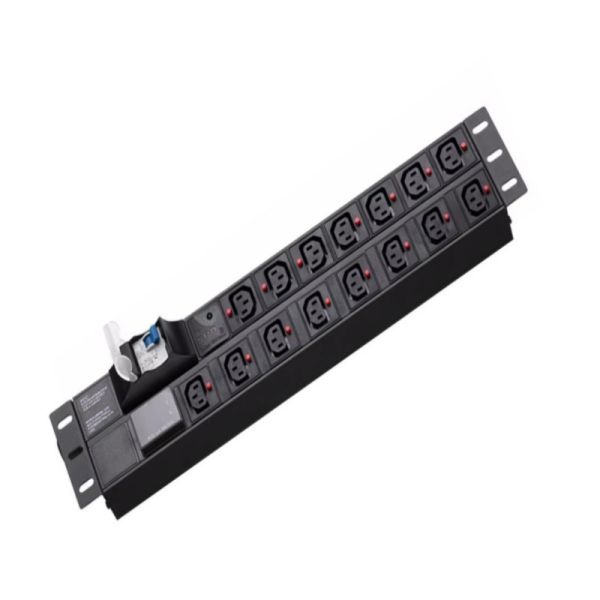 24 Ports C19 Intelligent PDU Monitor PDU Electrical Outlet with UL Flame Retardant Wire