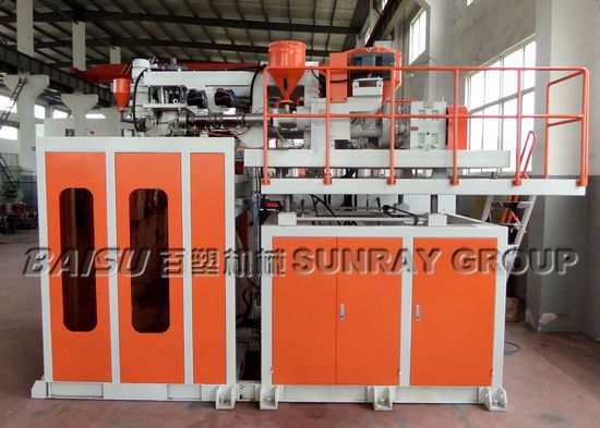 Triple Layers Plastic Water Tank Blow Moulding Machine 10 - 25L Volume SRB75S-1