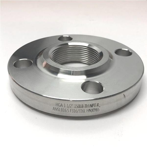 F304 F316l A105 Ansi Asme B16.5 150lb Forged Stainless Flanges