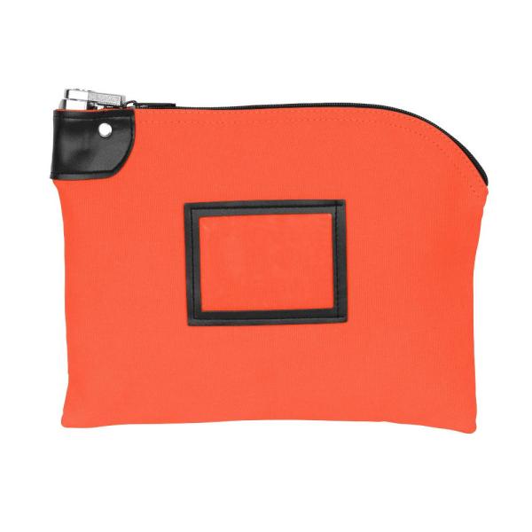 12W X 9H - LOCKING DEPOSIT BAGS - 14OZ COTTON CANVAS