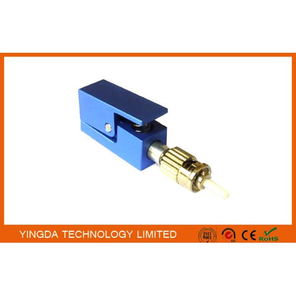 Переходника голубого оптического волокна ST/ПК испытания волокна чуть-чуть, пере