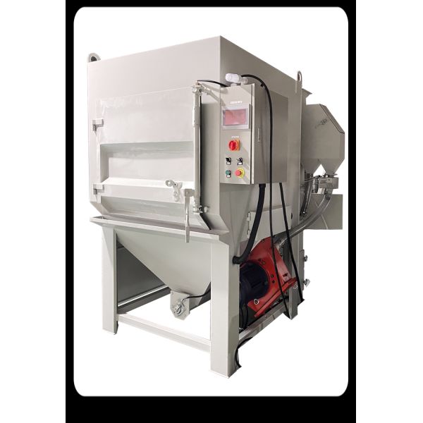 Automatic Shot Blasting Machine For Car Wheel Rims 7.5kw