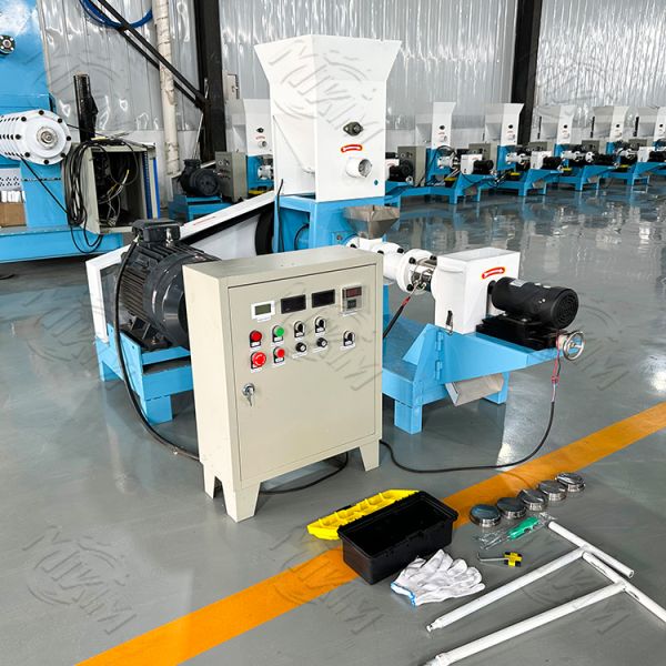 Mini Granulator Extruder Feed Machine Floating Fish Food Pellet Machine