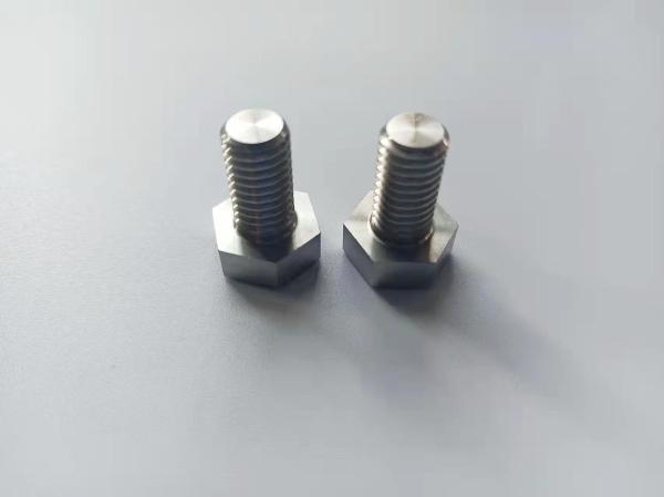 Customized 99.95% Pure Molybdenum Screws And Nuts Oxidation Resistance