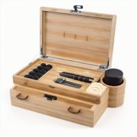 Caja de almacenamiento de madera natural / bambú de madera personalizada