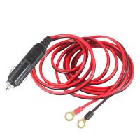 Cabo Adaptador de Acendedor de Cigarro 12V 24V para Terminal Argola SPT-2 16AWG