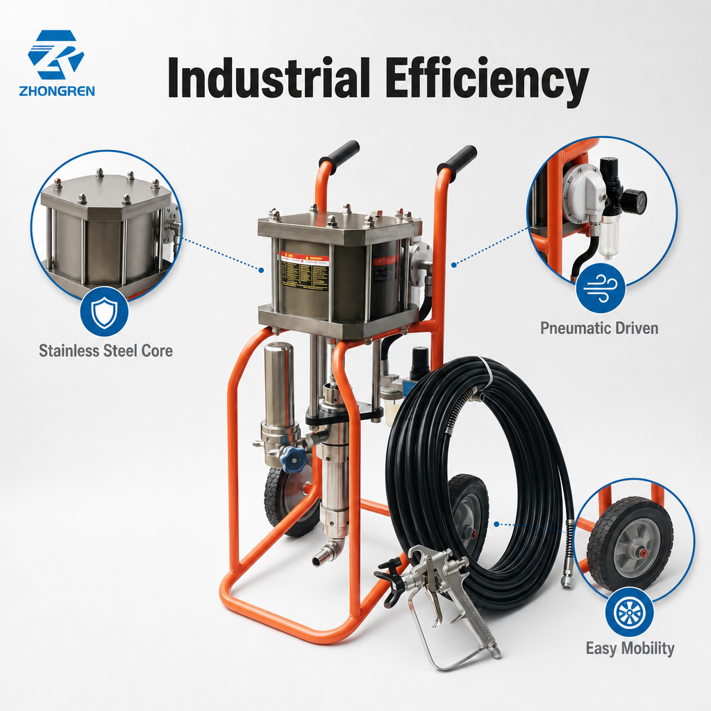 Pneumatic Airless Paint Sprayer