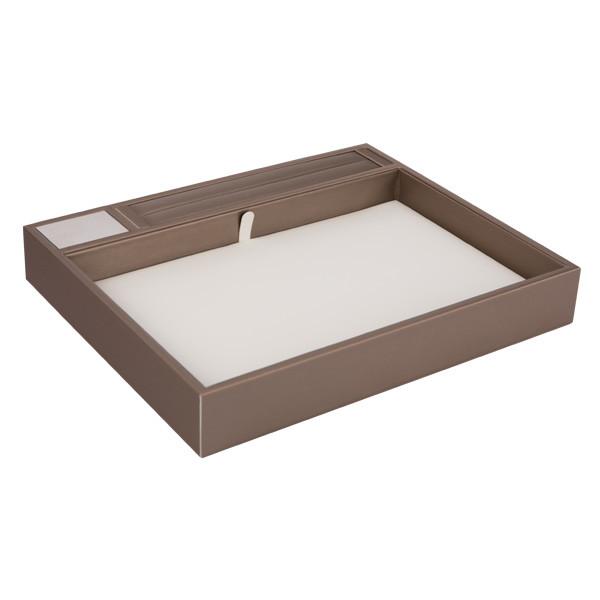 colar de Tray Stand Wear Resistant For da caixa de exposição da joia de 27 * de 4 * 20cm