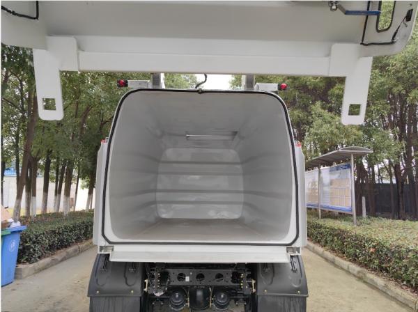 High Capacity Pure Electric Garbage Truck with Expandable Bin and Swift Recharging Technology