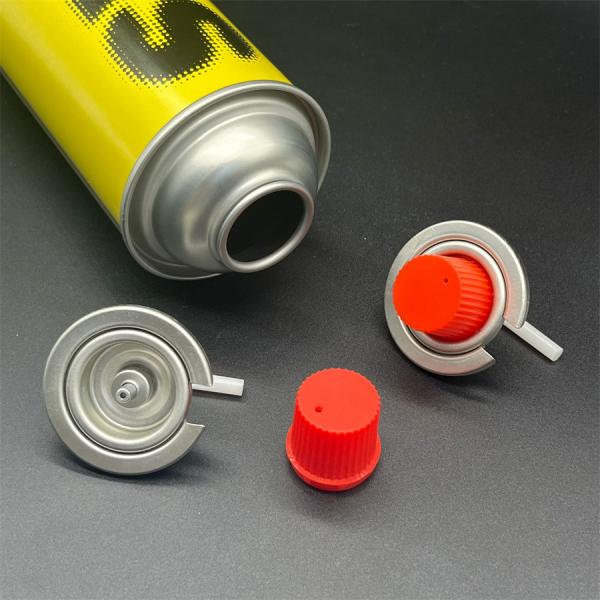 Compact Gas Canister Valve for Portable Butane Heaters and Camping Gear | Leak-Free Design