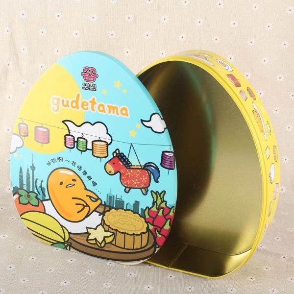Подгонянное пасхальное яйцо залуживает коробки олова Eggmazing контейнеры олова еды декоративной винтажные