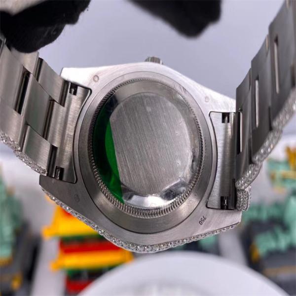 Тазобедренное полное конфликта Rolex дозора хмеля 3EX Moissanite замороженное из дозора диаманта Vvs