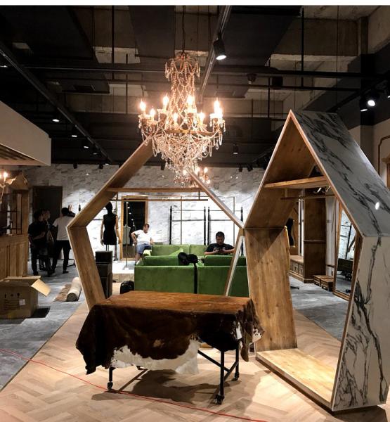 Rustic sphere Black Iron chandelier for Cloth shop Indoor Lighting (WH-CI-91)