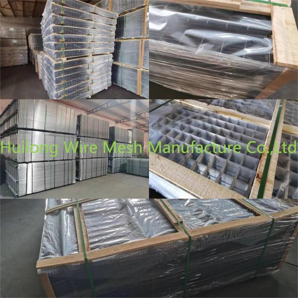 Зеленый цвет сталь безопасностью 5 сваренная ногой Vu проволочной изгороди ясная