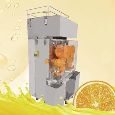 Convenient Fresh Orange Juice Machine for Coffee Bars Automatic Orange Skin Separation