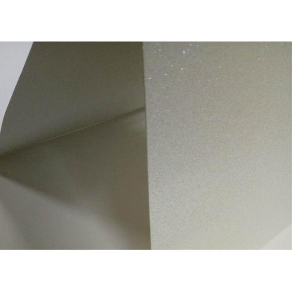 Waterproof Wrapping Double Sided Glitter Paper Rainbow White Color For Children Handmade