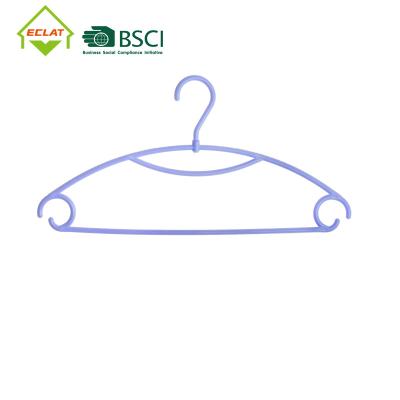 Organizador fácil Plastic Hanger da corrediça da economia de múltiplos propósitos econômica do espaço