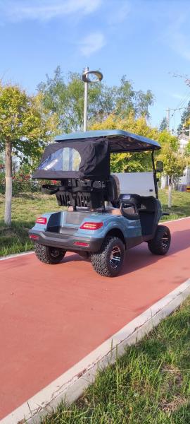 Buggy de golfe ecológico com bateria de íons de lítio de longo alcance e baixo custo de manutenção