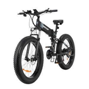 48V 12.8AH IPX7 Waterproof Full Suspension Electric Mountain Bike 1000W