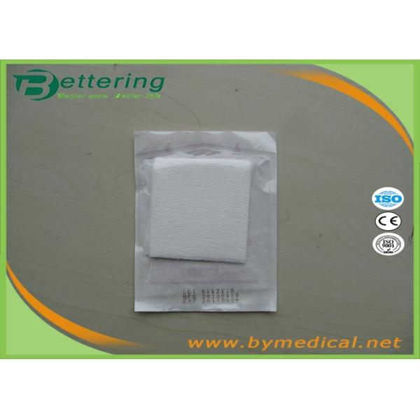Cotton Medical Wound Dressing Gauze Swab , Wound Care Pads For Absorbing Fluids