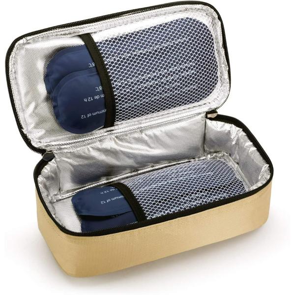 Insulin Cooler Travel Bag with Insulation Liner Keep Your Medication Cold and Organized