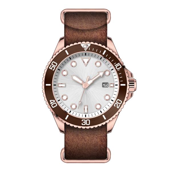 Sandblasted Mens Automatic Wrist Watches , PVD plating black steel strap watches