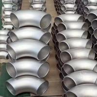 Montage de tuyau d'acier d'alliage de nickel de Hastelloy C22 norme ANSI courte B16.9 de courbure de rayon de coude de 90 degrés