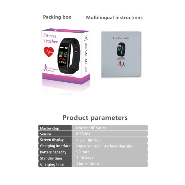 Серия дозора F8 HR Амазонки высококачественная 6 спорт плавая Smartwatch контроля сна