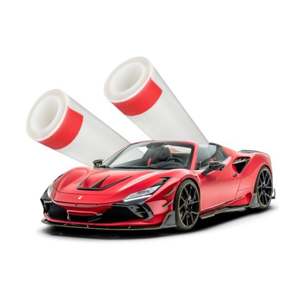 Veslee TPU PPF 7.5 milímetros de transparencia alta brillante Bling Bling Cristal Película de protección de pintura de automóviles con adhesivo Ashland 1.52 * 15M