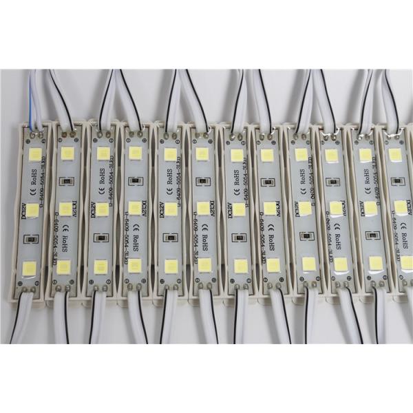 5054 LED Module High Brightness 12V 3led Waterproof IP65 LED Advertisement Sign For Light Box