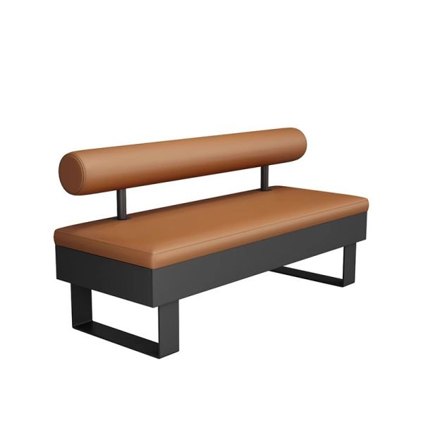 Light Luxury PU Commercial Sofa Furniture Restaurant Table and Chair Coffee Seating Booth for Sale