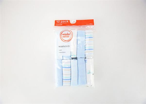 Convenient 10 Pack Newborn Baby Washcloths For Breastfeeding Low Carbon