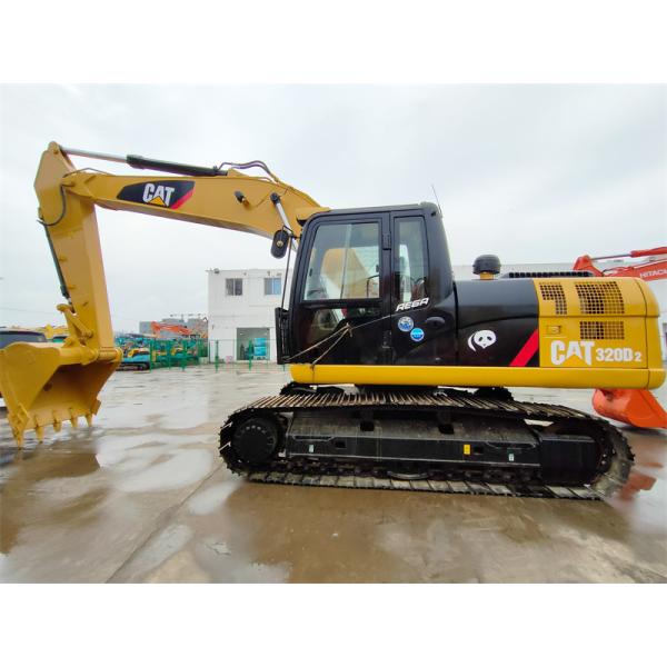 20 Ton Used Hydraulic Excavator Used CAT 320D Excavator Large Capacity Construction