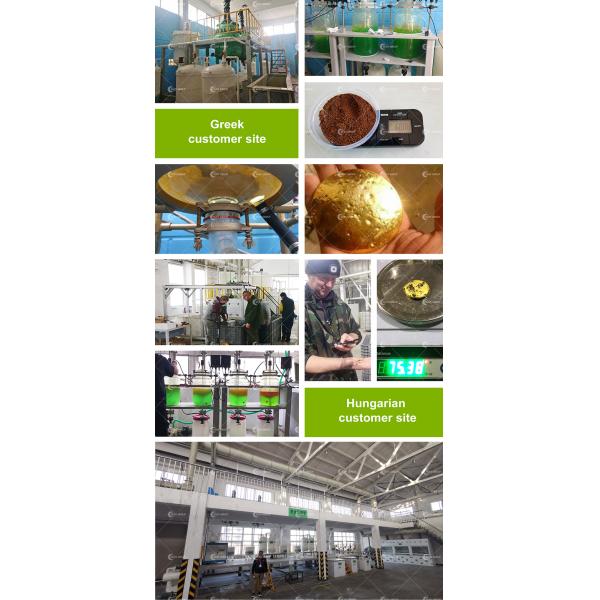 Машина для переработки золота мощностью 50-200 кг/ч для устойчивых заводов по переработке электронных отходов