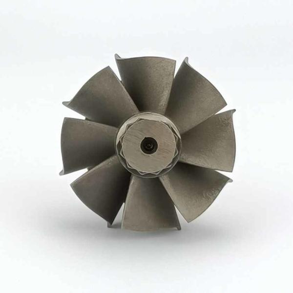 MS-TECH Turbo RHF5 Arbre de roue de la turbine VJ26 VJ33 Turbos adaptés Ind 44,8 mm Exd 40,2 mm Lames 8