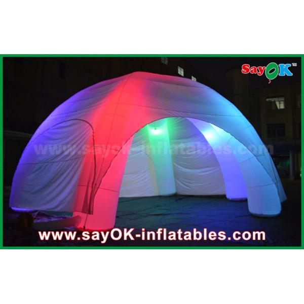 Jambes gonflables LED de la boîte de nuit 5 allumant la tente gonflable de dôme d'araignée gonflable avec le ventilateur de la CE/UL