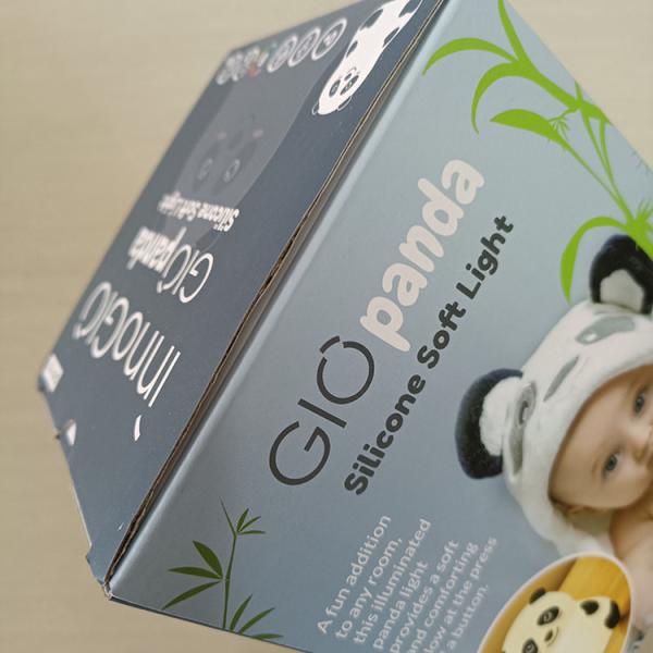 Заказная коробка для упаковки из гофрированной бумаги с печатью логотипа экологически чистый упаковочный материал